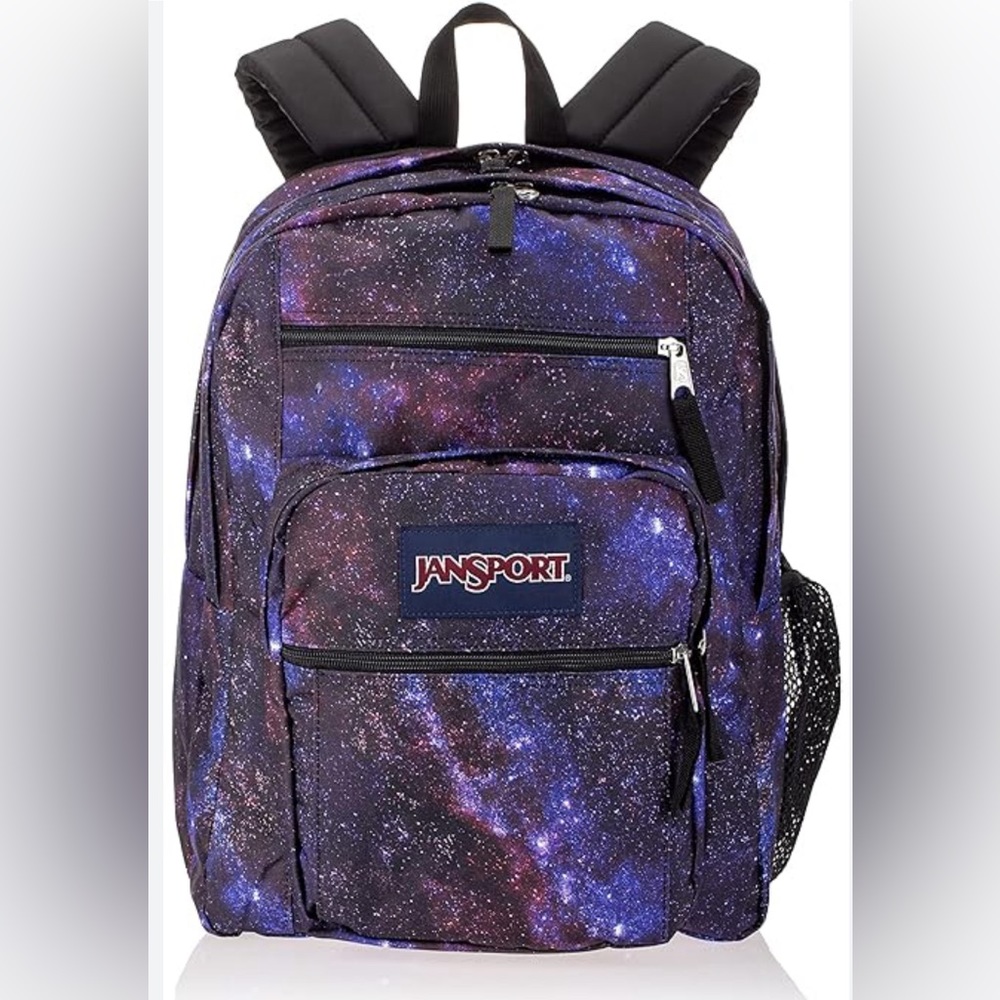 JanSport Big Student Backpack New Laptop Pouch Galaxy